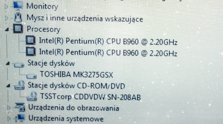 LAPTOP TOSHIBA SATELLITE C850-12R + ŁAD