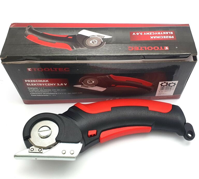 TOOLTEC PRZECINAK ELEKTRYCZNY 3,6 V-JAK NOWY