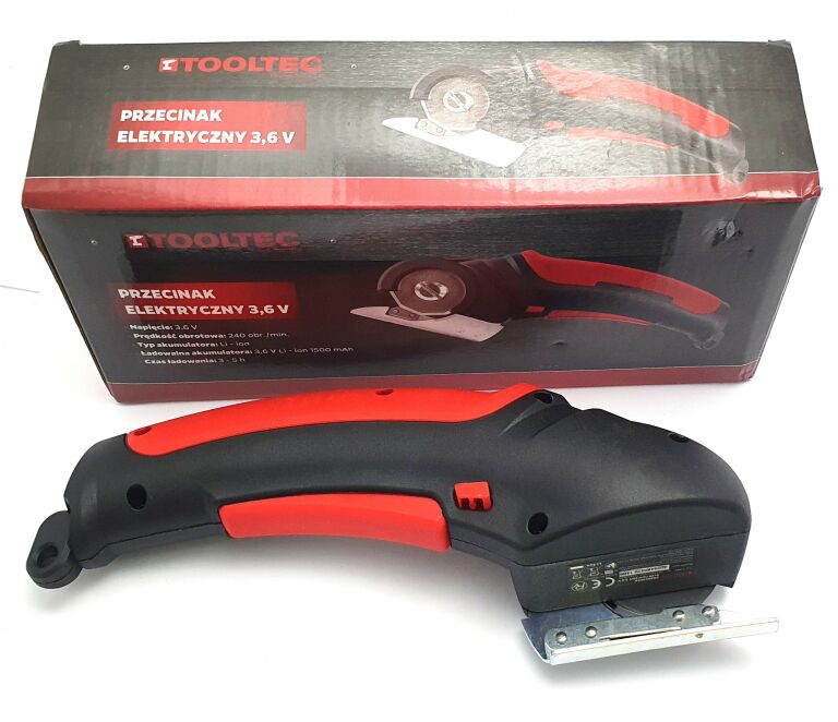 TOOLTEC PRZECINAK ELEKTRYCZNY 3,6 V-JAK NOWY