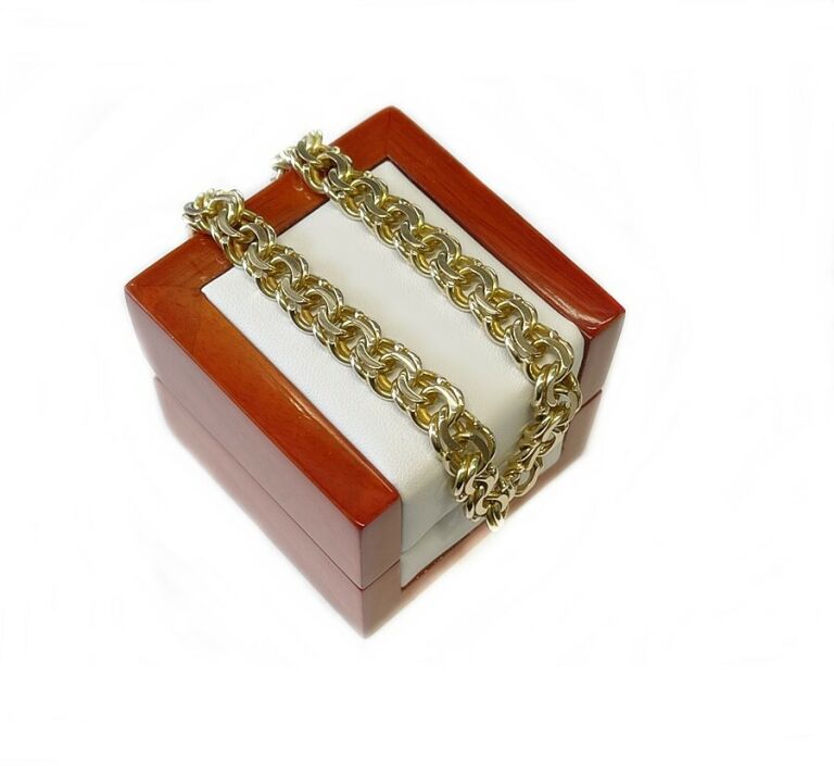 meska-zlota-bransoleta-okazja-material-zolte-zloto