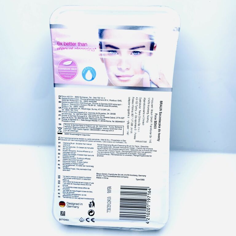 SZCZOTECZKA DO TWARZY BRAUN FACE SPA SE 803