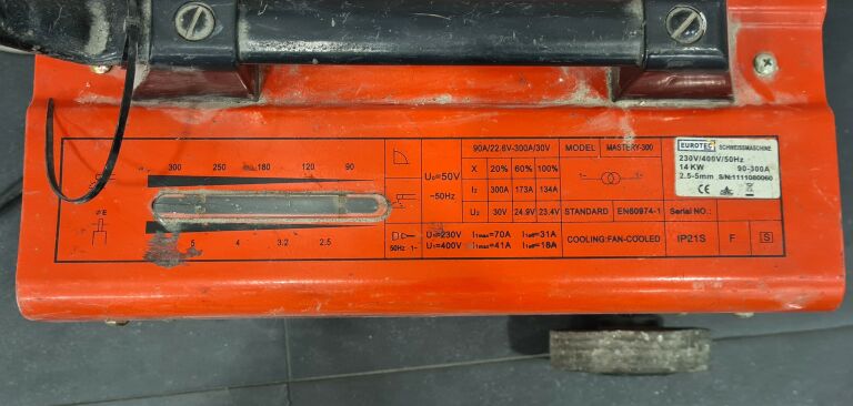 SPAWARKA TRANSFORMATOROWA EUROTEC 230V/400V 14KW