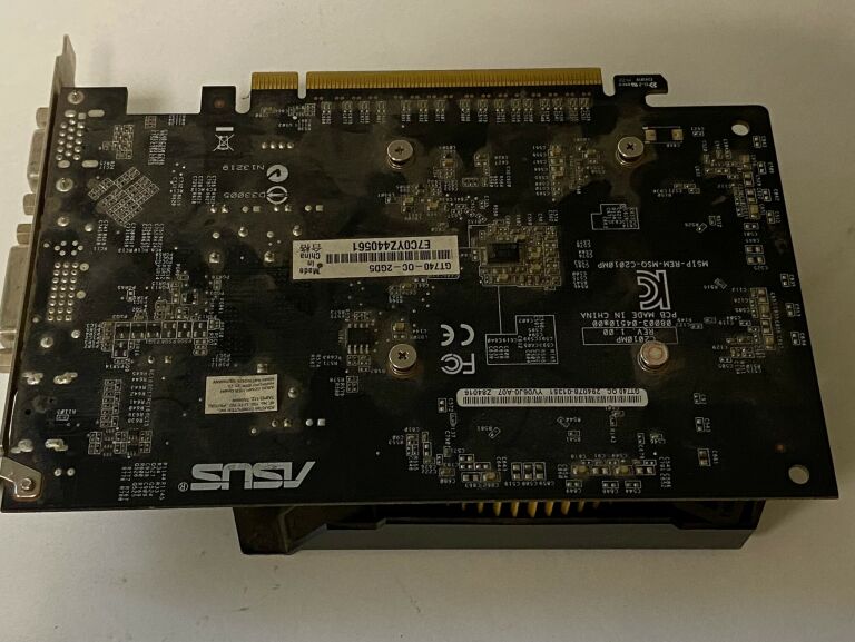 KARTA GRAFICZNA ASUS GEFORCE GT 740 OC 2GB GDDR5