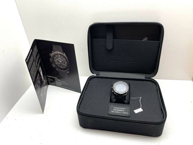 EDOX ICE SHARK 3 LIMITED EDITION 192/250 WR1000M