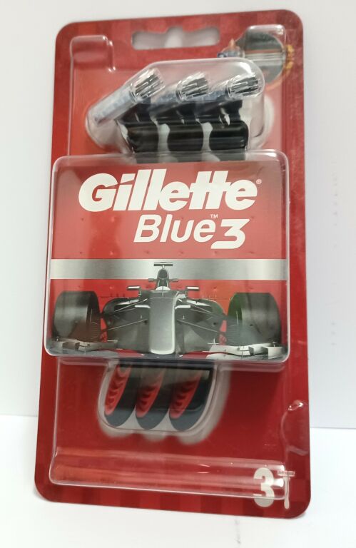 GILLETTE BLUE 3 NITRO - MASZYNKI 3 SZT -