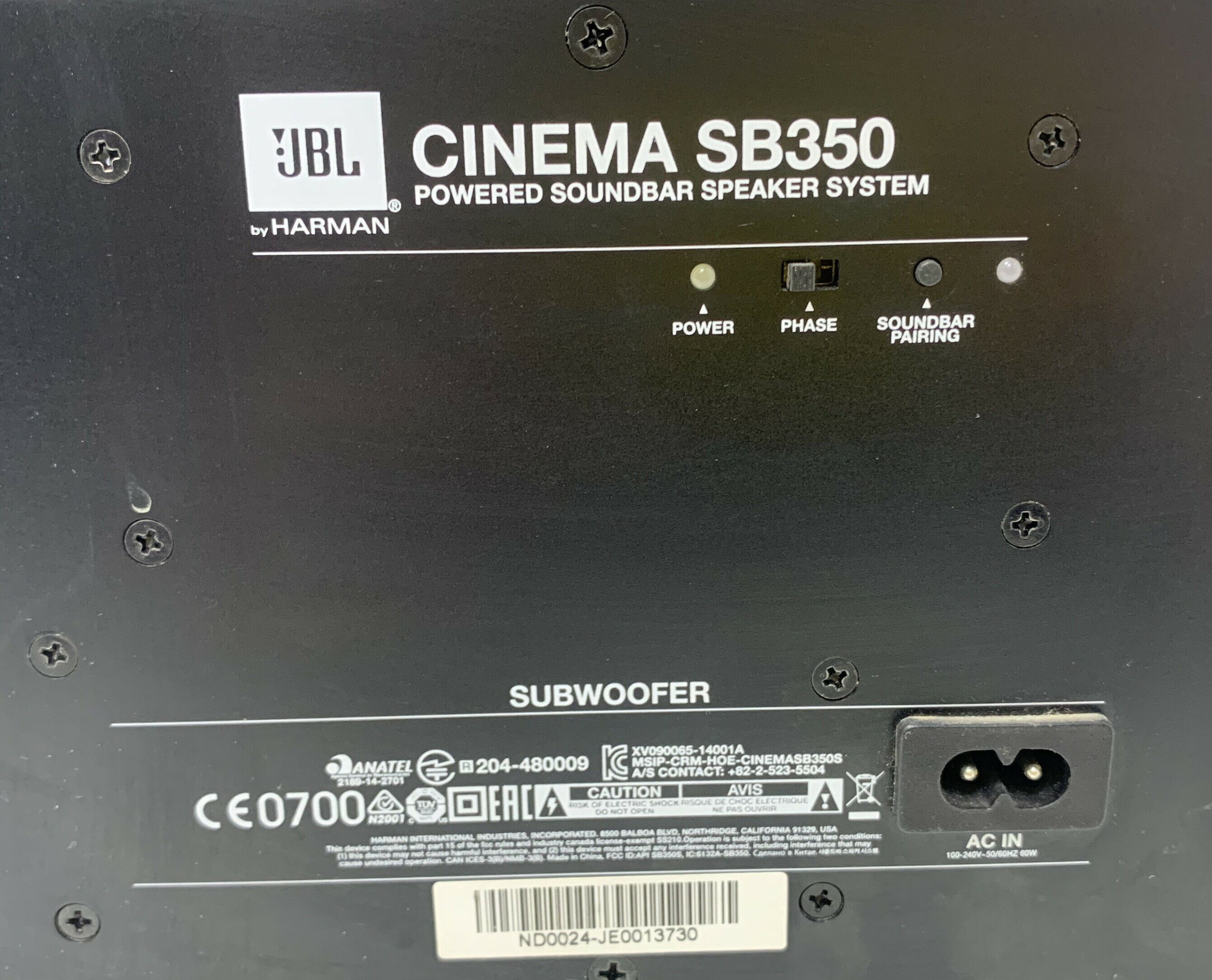 glosnik-soundbar-21-subwoofer-jbl-sb-350-marka-inna