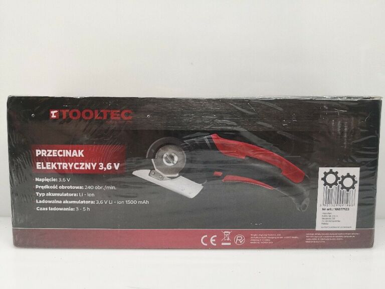 PRZECINAK ELEKTRYCZNY 3,6 V TOOLTEC