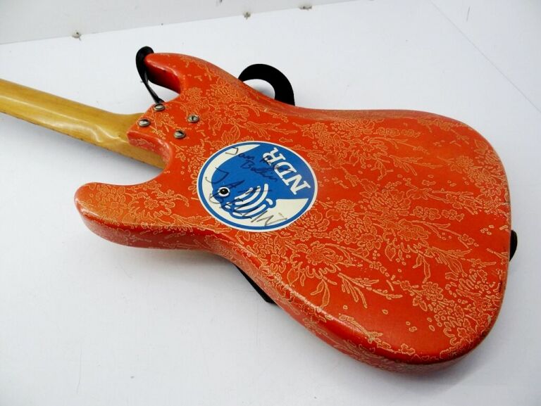 gitara-elektryczna-pomaranczowa-stan-uzywany