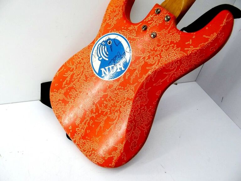 GITARA ELEKTRYCZNA POMARAŃCZOWA