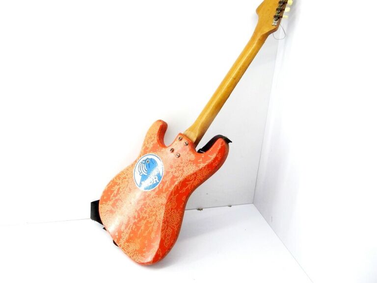 GITARA ELEKTRYCZNA POMARAŃCZOWA