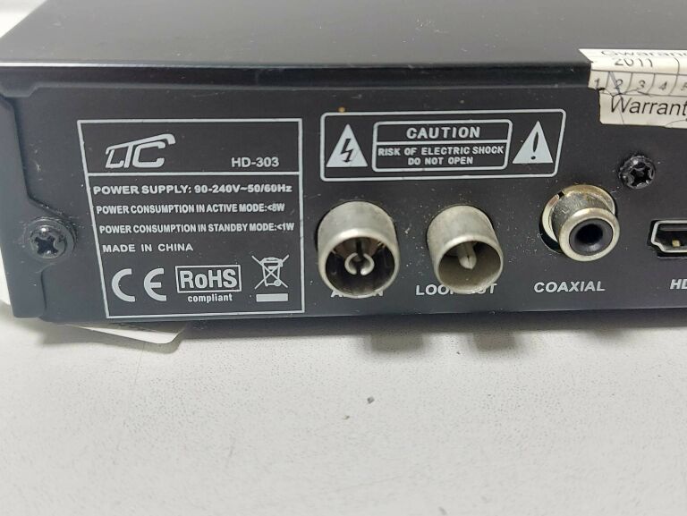 DEKODER DVB-T TUNER LTC HD-303 BEZ PILOTA 1 GENERACJA!!!!