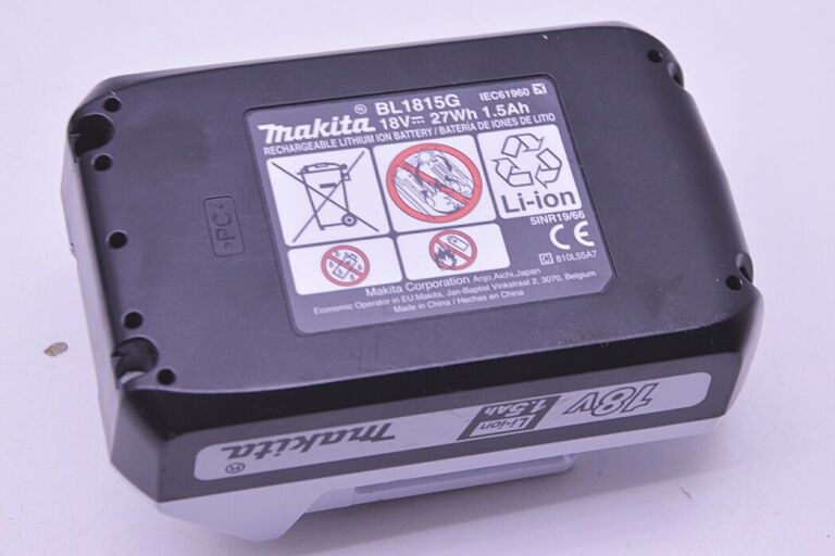 ŁADOWARKA DC18WA + BATERIA MAKITA BL1815G 1,5AH