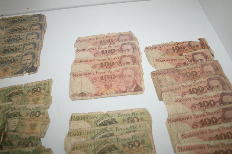 BANKNOTY Z PRL 60 SZTUK