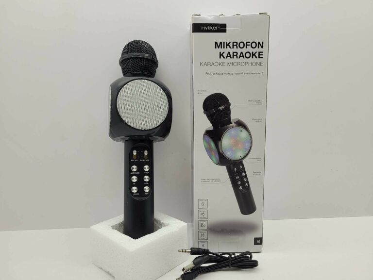 MIKROFON KARAOKE HYKKER 210457-KM-BS