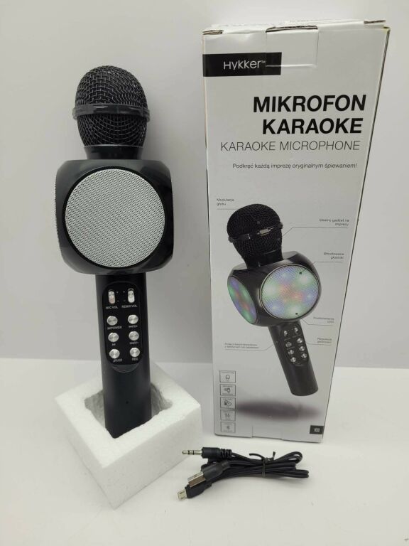 MIKROFON KARAOKE HYKKER 210457-KM-BS