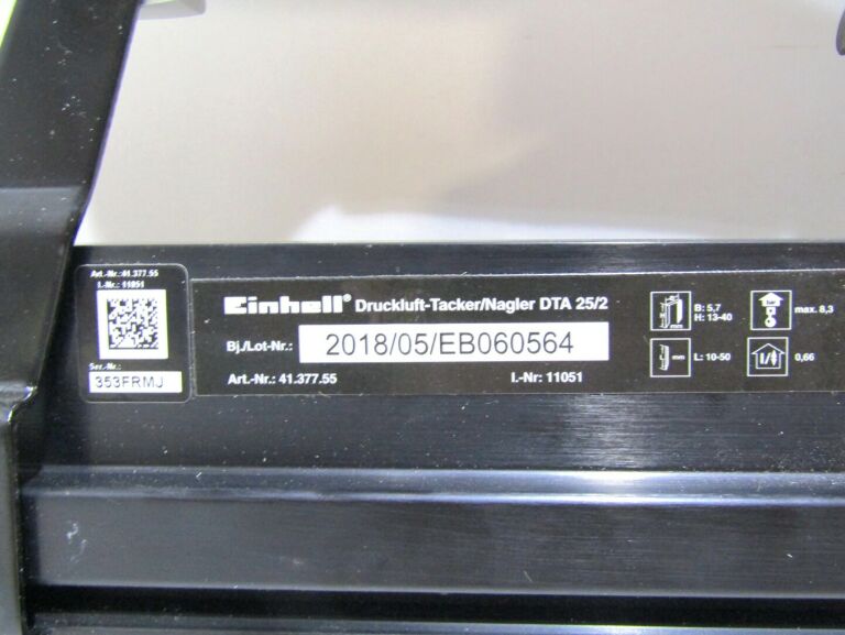 EINHELL DTA 25/2 OPIS