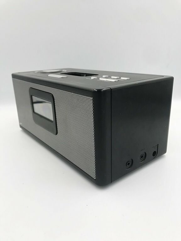 RED IPOD DOCK BLACK