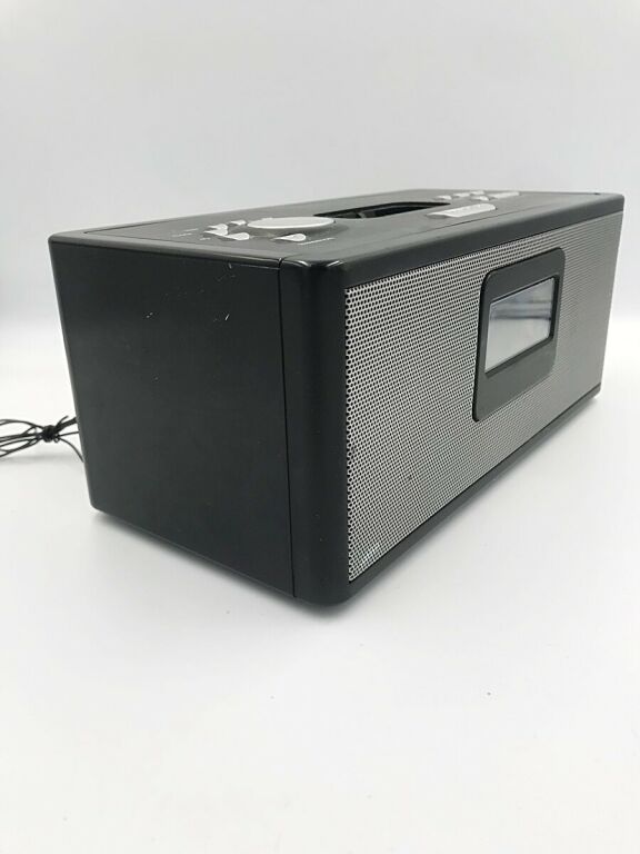 RED IPOD DOCK BLACK