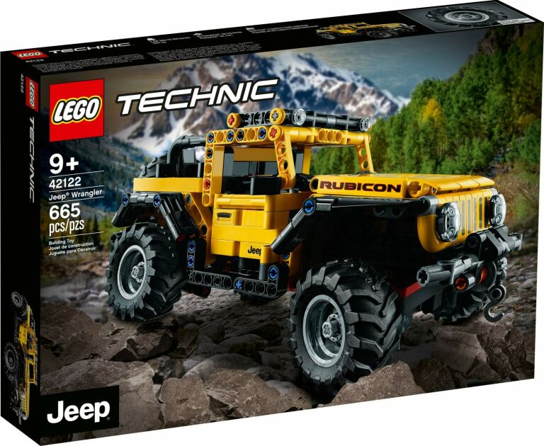 LEGO TECHNIC 42122 - JEEP WRANGLER SUPER KLOCKI
