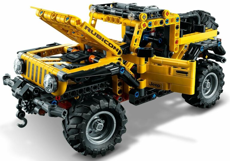 LEGO TECHNIC 42122 - JEEP WRANGLER SUPER KLOCKI