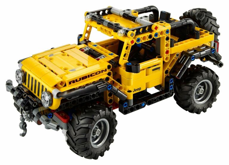 LEGO TECHNIC 42122 - JEEP WRANGLER SUPER KLOCKI