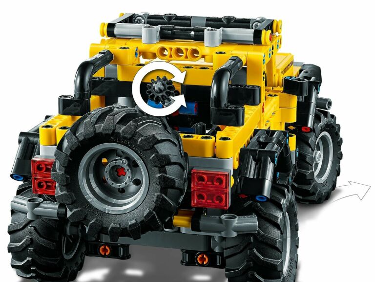 LEGO TECHNIC 42122 - JEEP WRANGLER SUPER KLOCKI