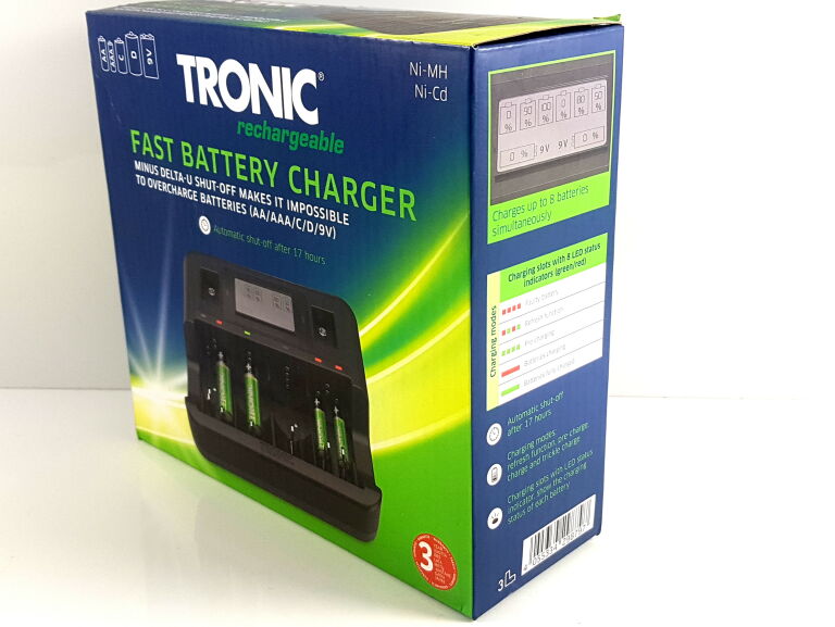 TRONIC ŁADOWARKA DO AKUMULATORKÓW