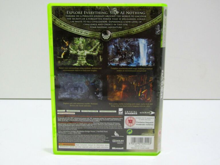 XBOX 360 TOMB RAIDER UNDERWORLD