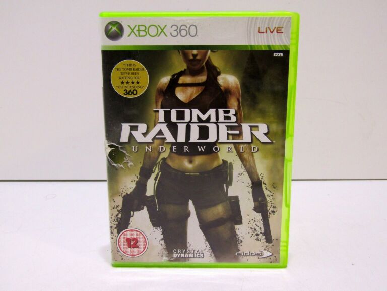 XBOX 360 TOMB RAIDER UNDERWORLD