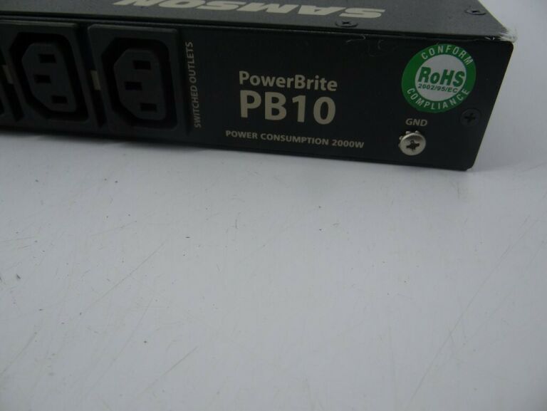 DYSTRYBUTOR ZASILANIA 1U1 SAMSON POWERBRITE PB10