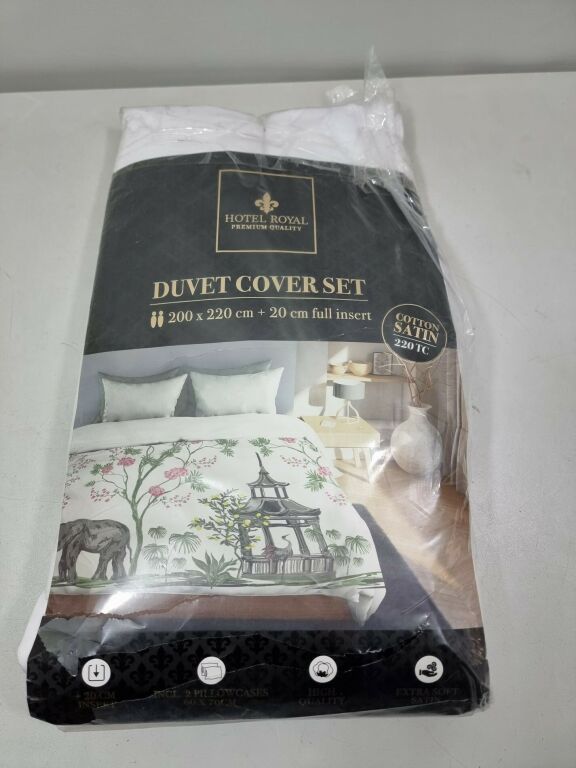 POŚCIEL HOTEL ROYAL DUVET COVER SET 200X220 + 20C