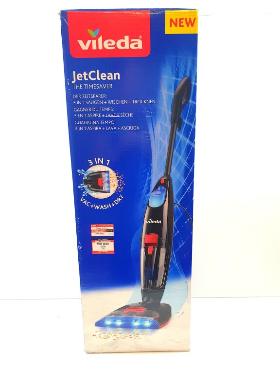 VILEDA JETCLEAN ODKURZACZ MYJĄCY MOP 3 W 1 PUD