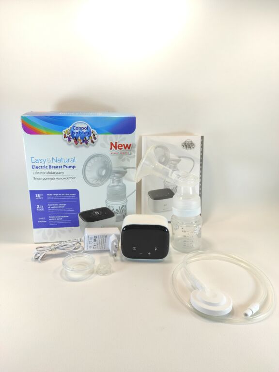 LAKTATOR ELEKTRYCZNY CANPOL BABIES EASY NATURAL