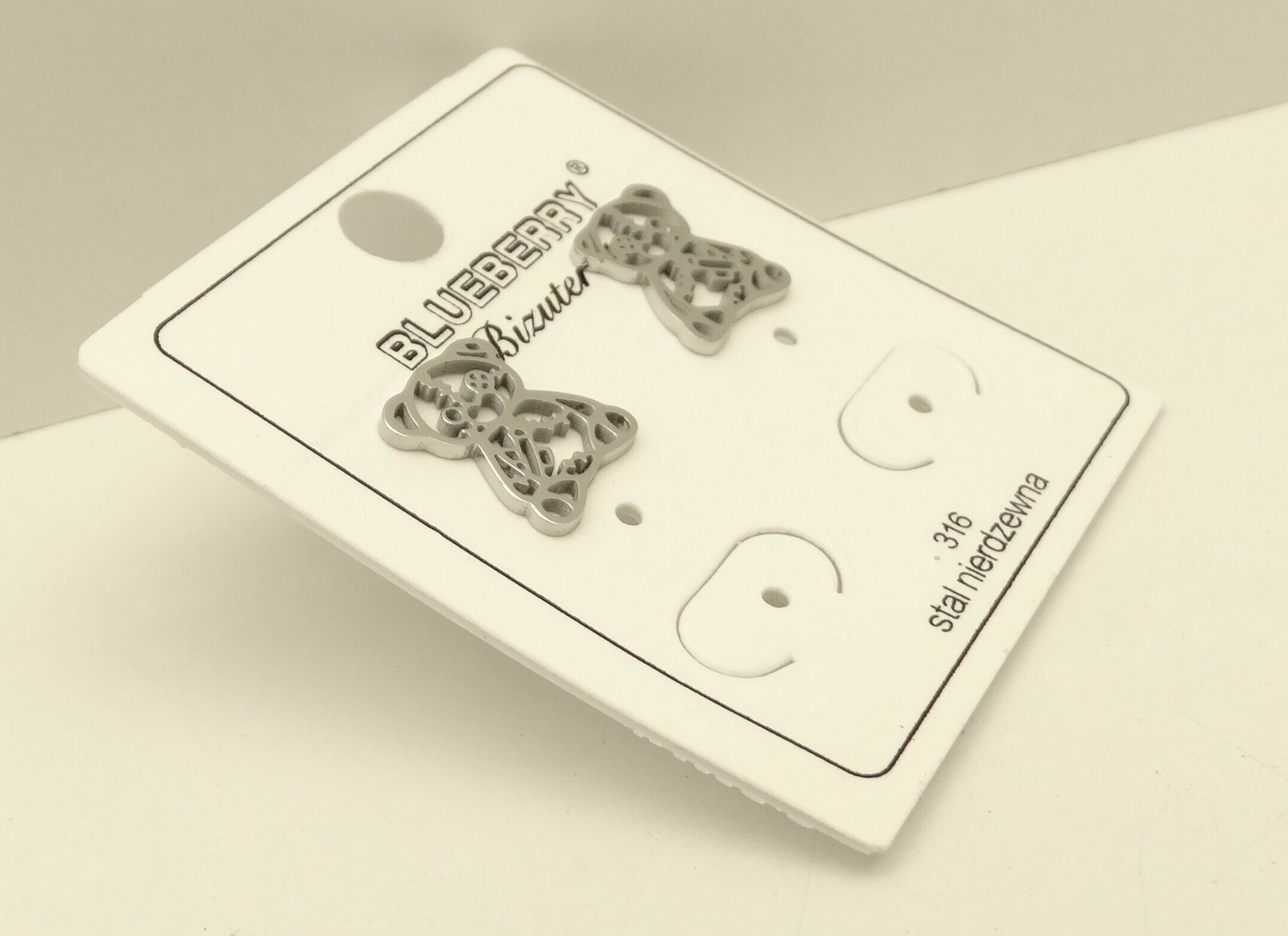 kolczyki-sztyfty-misie-stal-chirurgiczna-stan-nowy