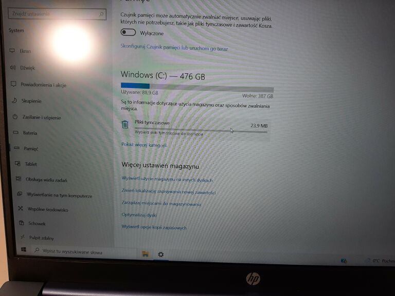 LAPTOP HP 15-EH1221NW 8G/SSD 512 WIN 10 GWARANCJA
