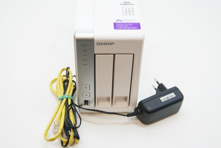 SERWER PLIKÓW (NAS) QNAP TS-231P USZKODZONY
