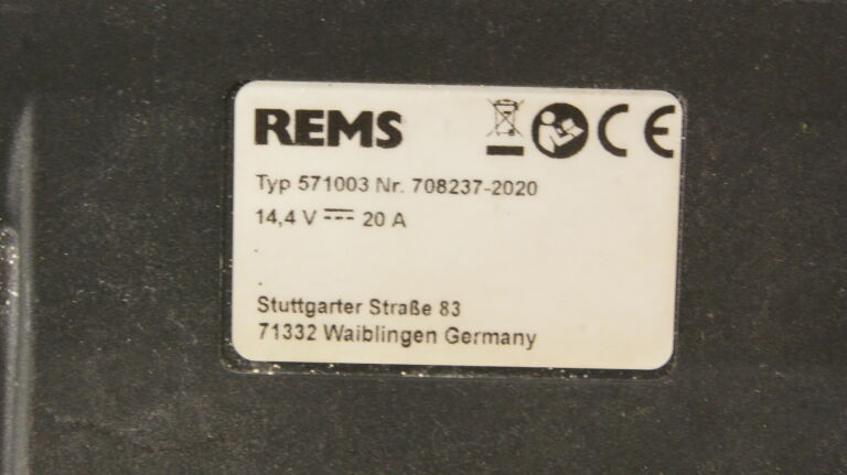 ZACISKARKA REMS 571033 AQ ŁAD +3 SZCZĘKI 16,20,26
