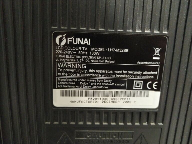 TV FUNAI LH7-M32BB 32 CALE LCD HD READY