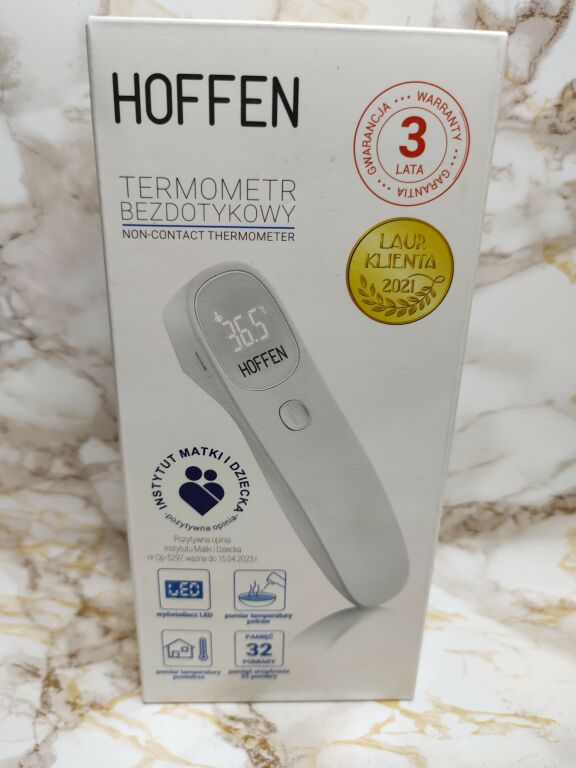 TERMOMETR BEZDOTYKOWY HOFFEN