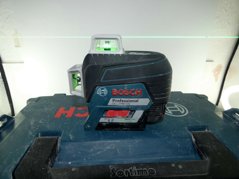 LASER KRZYŻOWY BOSCH PROFESSIONAL GLL 3-80CG KOMP