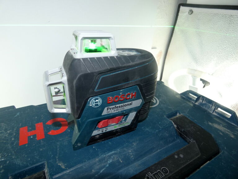 LASER KRZYŻOWY BOSCH PROFESSIONAL GLL 3-80CG KOMP