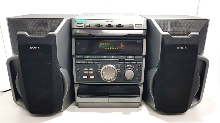 WIEZA SONY HCD-R770 + 2X GŁOŚNIK SONY SS-R770