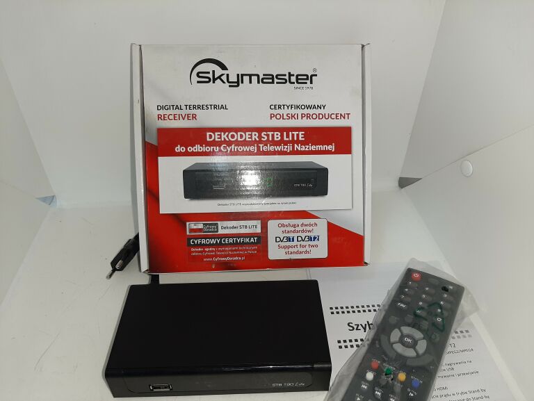 TUNER DVB-T / DVB-T2 SKYMASTER STB T90 LITE!