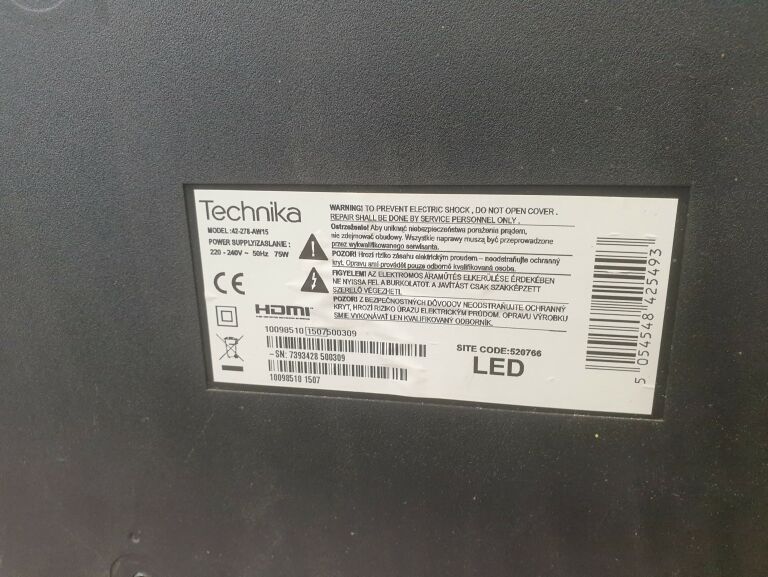 TELEWIZOR TV LED 42” TECHNIKA AW15 278B FULL HD