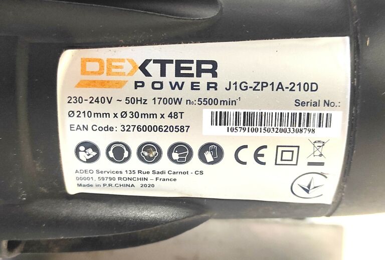 DEXTER POWER PILARKA UKOSOWA J1G-ZP1-210D