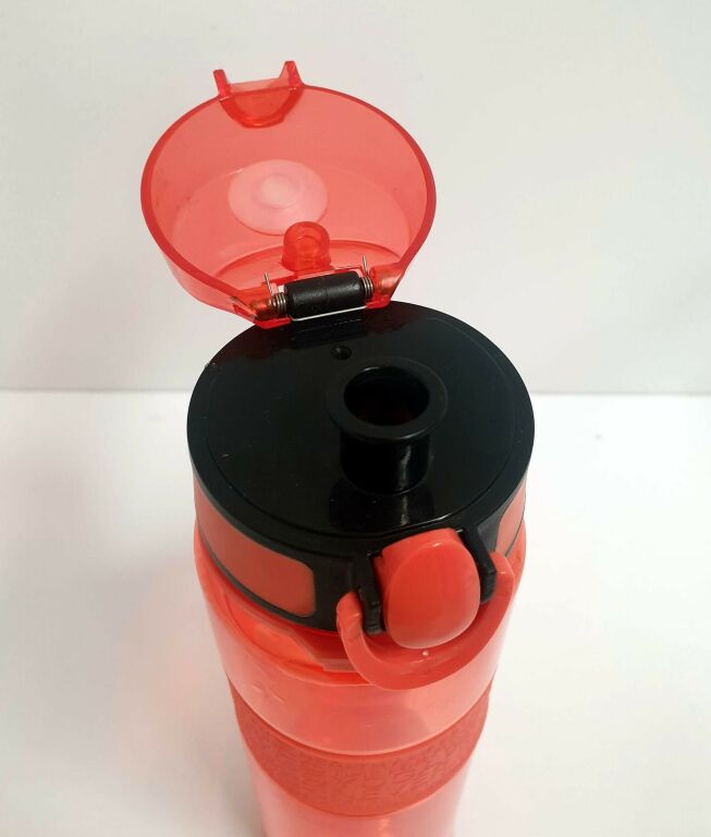 BIDON SHAKER BUTELKA METEOR 500 ML KORALOWY