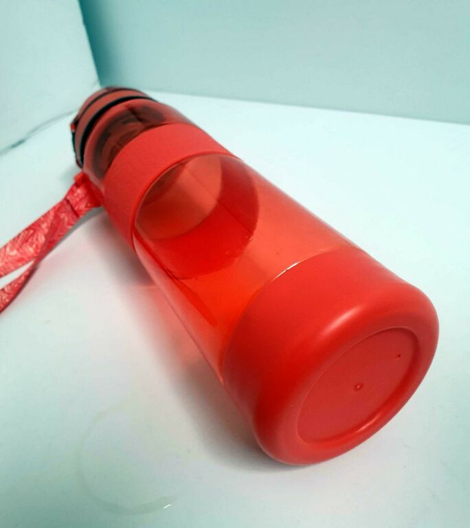 BIDON SHAKER BUTELKA METEOR 500 ML KORALOWY