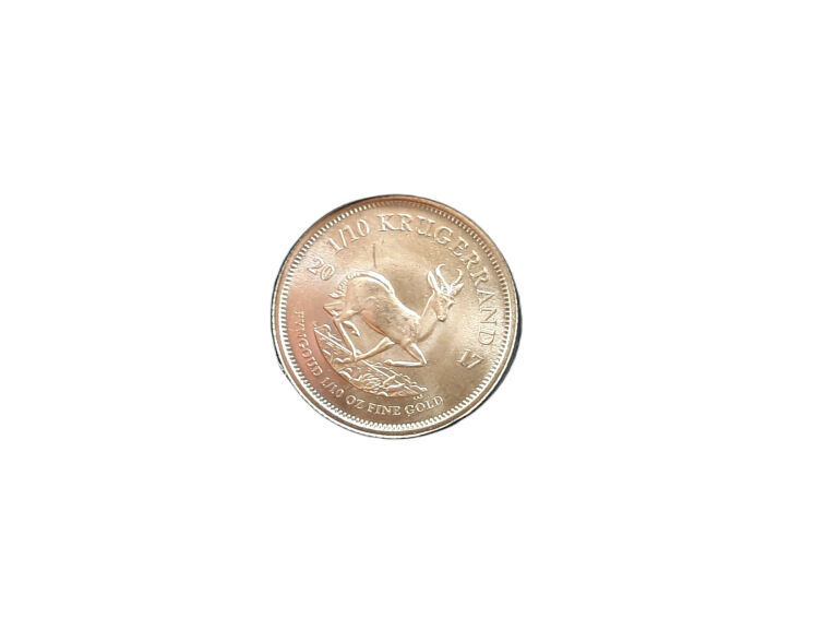 ZŁOTA MONETA KRUGERRAND 1/10 UNCJI P916 2017 R