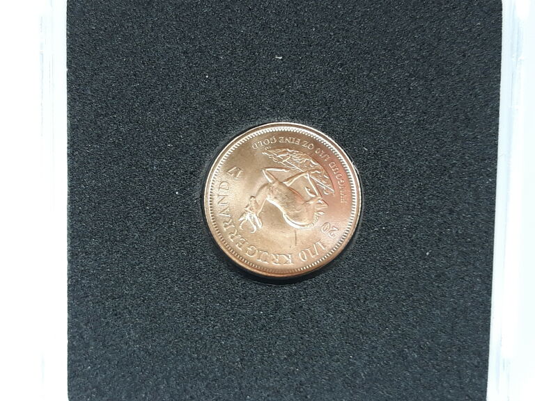 ZŁOTA MONETA KRUGERRAND 1/10 UNCJI P916 2017 R