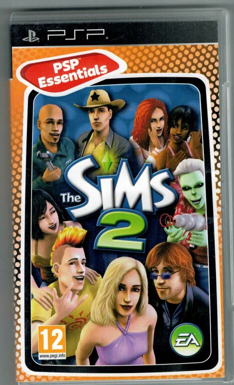 GRA SONY PSP THE SIMS 2 DLA DZIECI BEZ PUDEŁKA